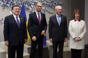 Barroso, Jazenjuk, van Rompuy: Kiew will nur noch Gas aus dem Westen beziehen