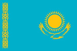 07.11.14 Flagge Kasachstan