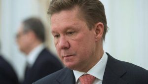 Gazpromchef Alexej Miller:  Der geplante Bau der Gaspipeline Nord-Stream 2 ein Sanktionsthema...?