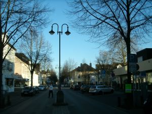 Stadtansicht Siegburg bei Bonn