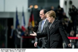 Merkel und Hollande: Gibt sie die Richtung vor? 