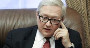 Sergej Rjabkow, Russlands Vizeaußenminister und Leiter der russischen Delegation bei den Verhandlungen der Sechsergruppe 