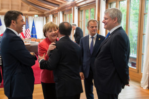 Kanzlerin Angela Merkel und der französische Präsident Francoise Hollande: Bestes Einvernehmen ...?