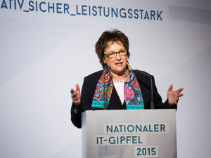 BMWI-Ministerin Brigitte  Zypries: Sie ist zuständig für Lieferfragen 