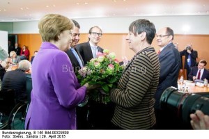 Freude in Berlin: Der Bundesumweltministerin Barbara Hendricks fodert machtwort der Kanzlerin 