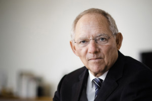 Bundesfinanzminister Wolfgang Schäuble: ...