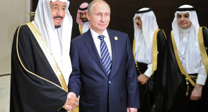 Auch Wladimir Putin hat sich in die Ölverhandlungen zur Drosselung der Förderung eingeschaltet ...