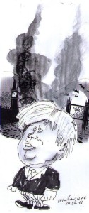 23.06.16 Boris Johnson Brexit Karikatur  u und e