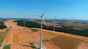 " Der Hochlauf der Windenergie ..." Windpark Jeckenbach, bild Trianel