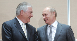 US-Außenminister Rex Tillerson und Präsident Wladimir Putin: Mit dem 