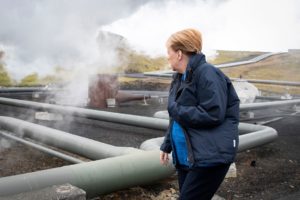  "Der Klimawandel ist inzwischen sichtbar", auch ein Nachlass von ihr: Kanzlerin Merkel , aber sie wird dann nicht mehr dabei sein ...