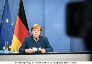  "...Für Deutschland sind die Würfel gefallen...!" Angela Merkel, Bild Sandra Steins bundesrg