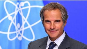 "...in den nächsten Tagen eine IAEO-Expertenmission in die Anlage entsenden, um dort zur Gewährleistung der nuklearen Sicherheit beizutragen. ....!!!" Rafael Mariano Grossi, bild iaea